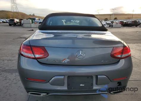 2017 Mercedes-Benz C 300 4Matic from USA, damaged, VIN WDDWK4KB2HF507829